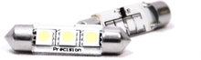 Spollampor LED 3st SMD-Dioder 39mm Canbus - Vit
