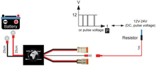 Plug & Drive Kabelsats DT 2-Pin för 2 Extraljus