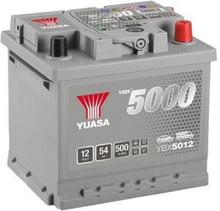 Bilbatteri SMF Yuasa Silver YBX5012 12V 54Ah 500A