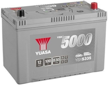 Bilbatteri SMF Yuasa Silver YBX5335 12V 100Ah 830A