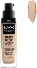 Nyx Can´t Stop Won´t Stop Full Coverage Foundation Alabaster 30ml
