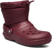 Classic Lined Neo Puff Boot Shoes Clogs Rosa Crocs*Betinget Tilbud