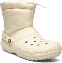 Classic Lined Neo Puff Boot Shoes Clogs Creme Crocs*Betinget Tilbud
