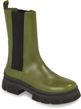 Boots Tommy Hilfiger Essential Leather Chelsea Boot FW0FW07490 Putting Green MS2