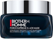 Biotherm Homme Force Supreme Black Mask Recovering & Anti-Aging Night Care - 50 ml