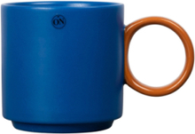 Cup Noor Home Tableware Cups & Mugs Coffee Cups Blue Byon