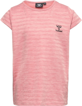 Hmlsutkin T-Shirt S/S Sport T-shirts Sports Tops Pink Hummel