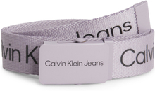 Barnskärp Calvin Klein Jeans Canvas Logo Belt IU0IU00125 Lila