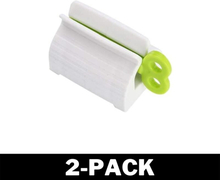 Toothpaste Holder / Tube Press - Squeeze it out Green