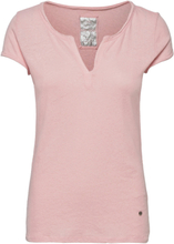 Mmtroy Tee Ss T-shirts & Tops Short-sleeved Rosa MOS MOSH*Betinget Tilbud