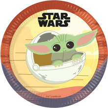 Papperstallrikar Star Wars Baby Yoda - 8-pack