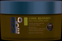 Schwarzkopf Professional Blondme Cool Blondes Neutralizing Mask - 200 ml
