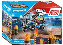 Playmobil stuntshow startsæt quad med brandhældning - 70820