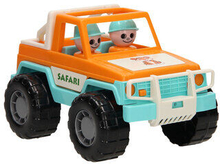 Jeep 66 safari jeep orange