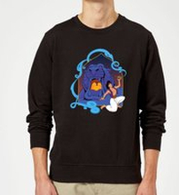 Disney Aladdin Cave Of Wonders Sweatshirt - Black - L
