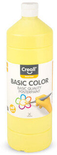 Creall skolemaling lys gul, 1 liter