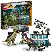 LEGO Giganotosaurus og Therizinosaurus angriper 9 år+