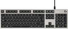Tastatur Logitech G413 Mechanical Gaming Keyboard USB Sølvfarvet Gaming AZERTY