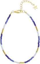 Kira Accessories Jewellery Bracelets Pearl Bracelets Blå Nuni Copenhagen*Betinget Tilbud