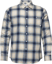 Gregory Ls Check Tops Shirts Casual Multi/patterned Farah