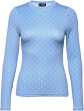 Juno, 1483 Stocking Jersey T-shirts & Tops Long-sleeved Blå STINE GOYA*Betinget Tilbud