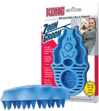 Kong Dog Massagebürste Zoom Groom - blau