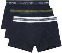 Marc O Polo Cotton Stretch Trunk 3P Marineblå bomuld Medium Herre