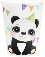 Pappersmuggar Panda Party - 10-pack