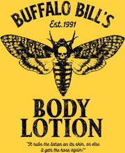 Buffalo Bill's Body Lotion Unisex T-Shirt - Yellow - S - Yellow