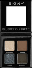 Sigma Beauty Eyeshadow Quad Blueberry Parfait - 4 g
