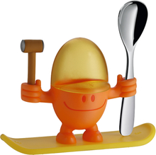WMF - Mcegg eggeglass med skje for barn oransje