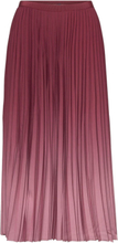 Sunburst Crepe Light Skirt Skirts Pleated Skirts Rød French Connection*Betinget Tilbud