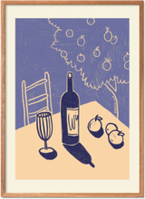 Pstr Studio - Anouk - Wine And Oranges Home Decoration Posters & Frames Posters Food Multi/patterned PSTR Studio