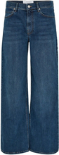 PD-Gilly beskjærte vaskemalesine jeans