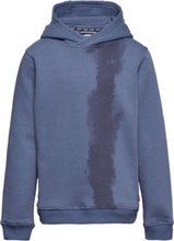 Lvb Tie Dye Pullover Hoodie Tops Sweatshirts & Hoodies Hoodies Blue Levi's