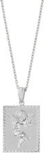 Ix Angel Pendant Silver Accessories Jewellery Necklaces Chain Necklaces Sølv IX Studios*Betinget Tilbud