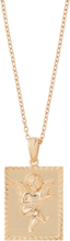 Ix Angel Pendant Accessories Jewellery Necklaces Dainty Necklaces Gull IX Studios*Betinget Tilbud