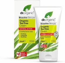 Antiseptisk creme Dr.Organic Bioactive Organic Tea tree (50 ml)