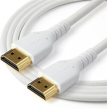 HDMI-kabel Startech RHDMM2MPW 4K Ultra HD Hvid (2 m)