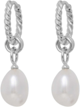 Ix Ocean Pearl Earrings Silver Ørestickere Smykker Silver IX Studios