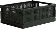 Made Crate Midi Home Storage Storage Baskets Svart Made Crate*Betinget Tilbud