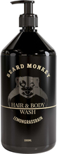 Beard Monkey Hair & Body Lemongrass 1000 ml