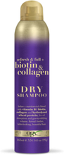 Biotin & Collagen Spray Dry Shampoo 165 Ml Beauty WOMEN Hair Styling Dry Shampoo Nude Ogx*Betinget Tilbud