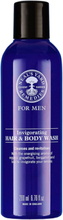 Invigorating Hair & Body Wash Beauty MEN Hair Care Shower Gel Nude Neal's Yard Remedies*Betinget Tilbud