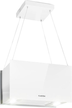 Kronleuchter L köksfläkt för köksö 60cm luftflöde: 590m³/h LED touch vit
