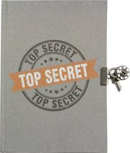 Dagbok med lås Top secret