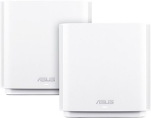 Asus Zenwifi Ac Ct8 / Ac3000 Wifi Mesh System 2-pak - Hvid