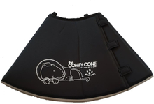 All Four Paws Hundekrage Comfy Cone XL 30 cm svart