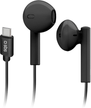 SBS Studio Mix 65 Hovedtelefon In-Ear m. USB-C & Mikrofon - Sort