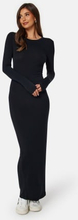 BUBBLEROOM Soft Modal Maxi Dress Black S